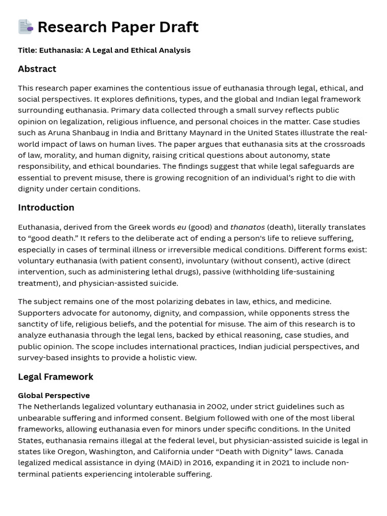 ? Research Paper Draft | PDF