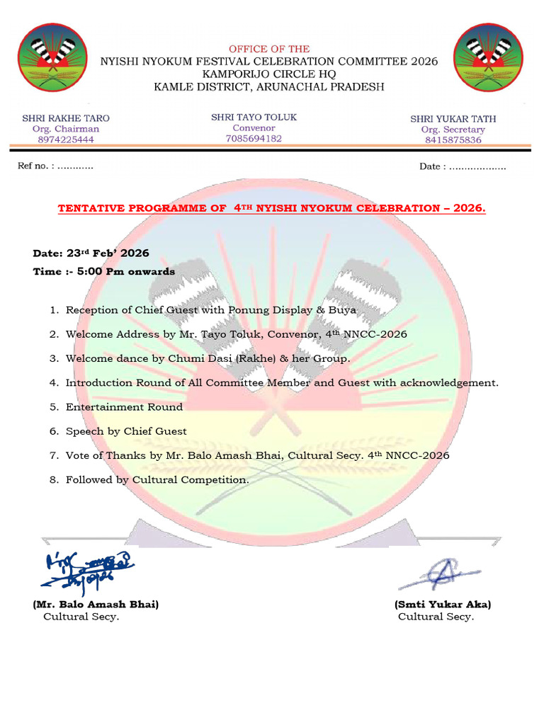 Tentative Programme | PDF
