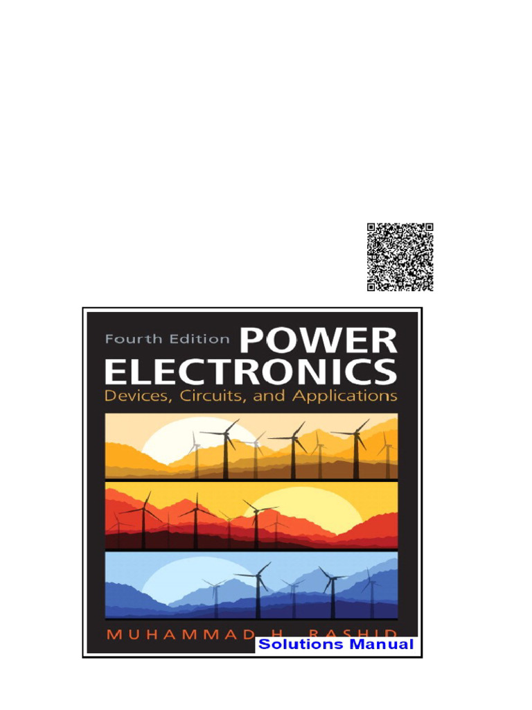 Power Electronics Circuits Devices and Applications 4th Edition Rashid ...