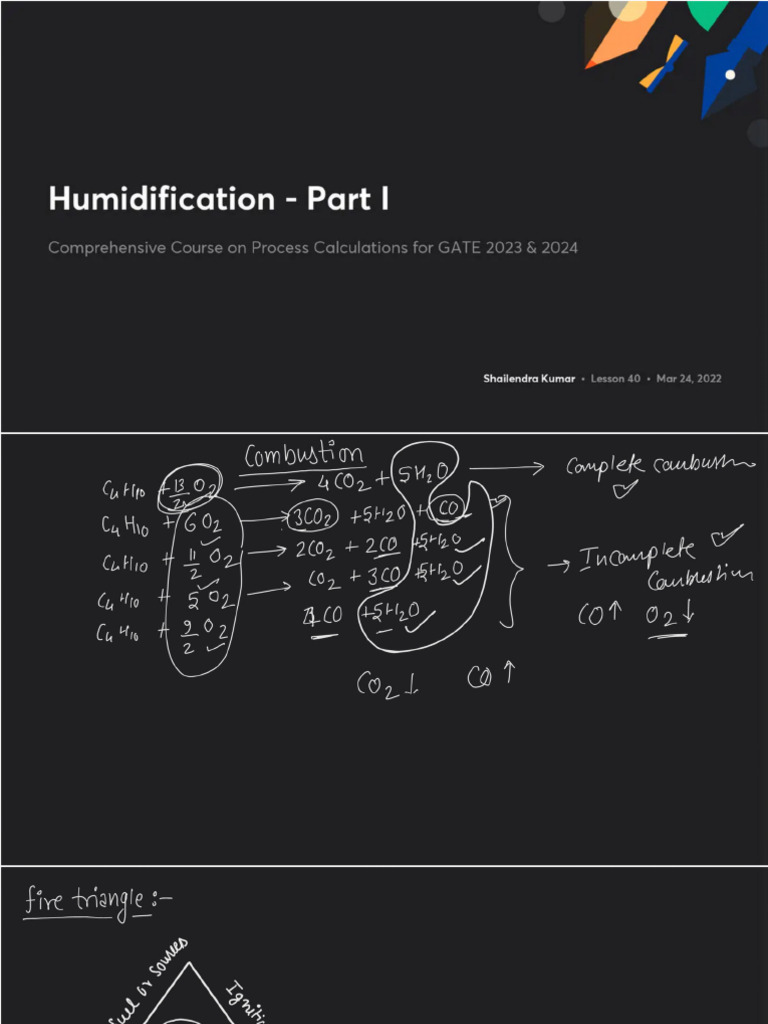 Humidification Part I With Anno | PDF