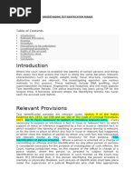 Identification Parade Guidelines and Procedures | PDF | Criminal ...