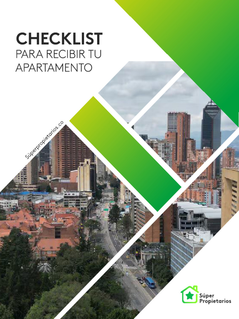 Checklist para Recibir Tu Apartamento | PDF