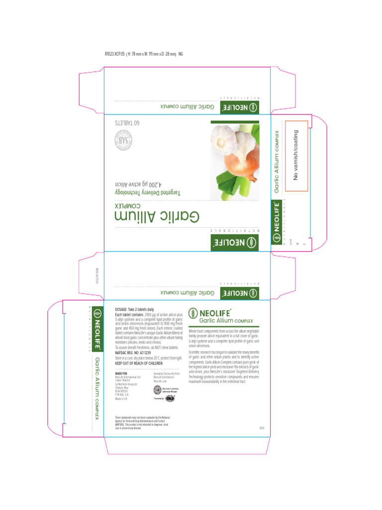 Label | PDF | Garlic | Onion