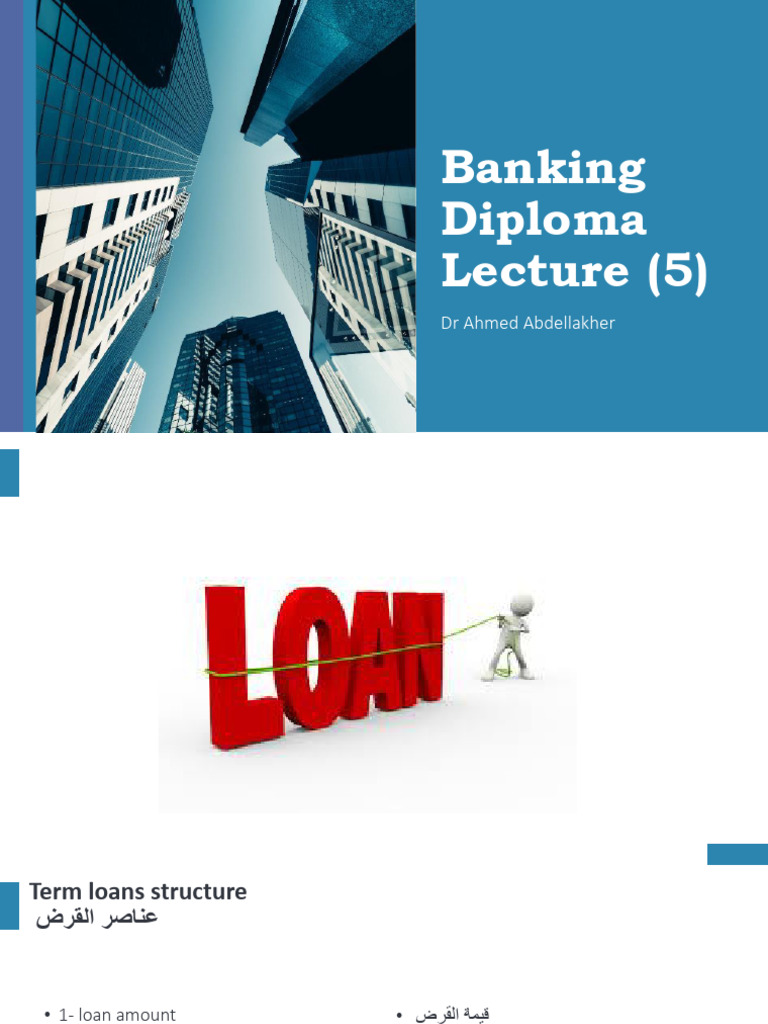 Banking Diploma- Lecture 8 | PDF