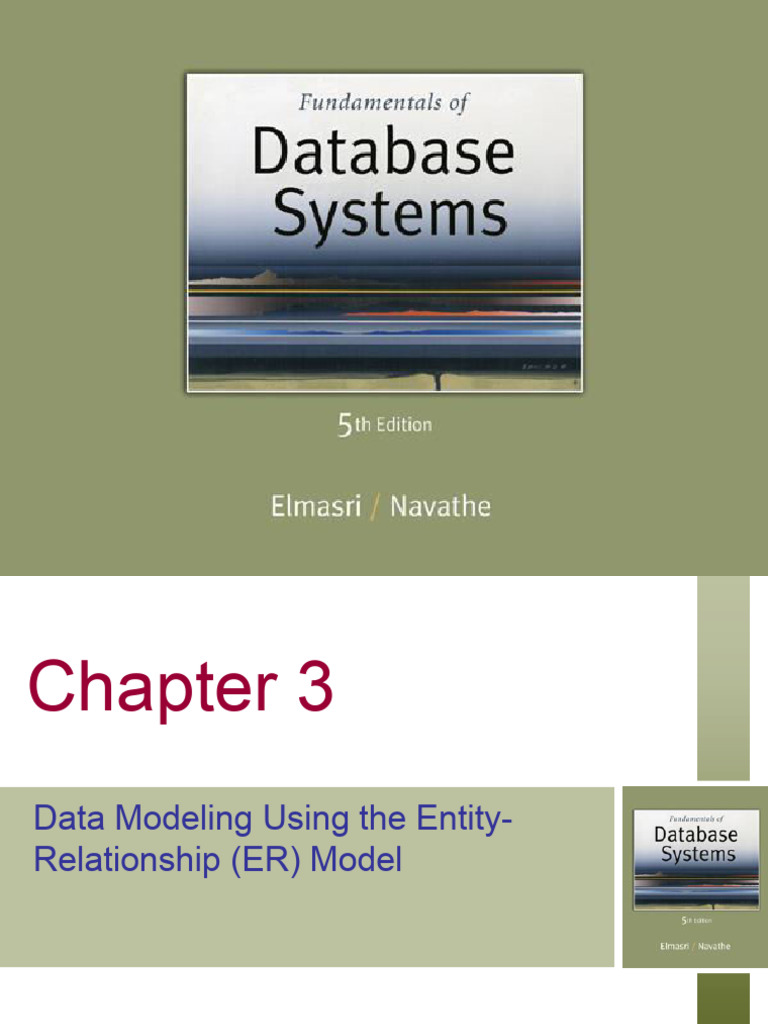 Ch03-Data Modeling Using the Entity-Relationship (ER) Model | PDF ...