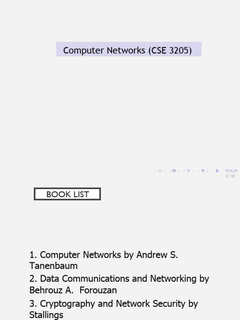 1. CN Introduction | PDF | Computer Network | Router (Computing)