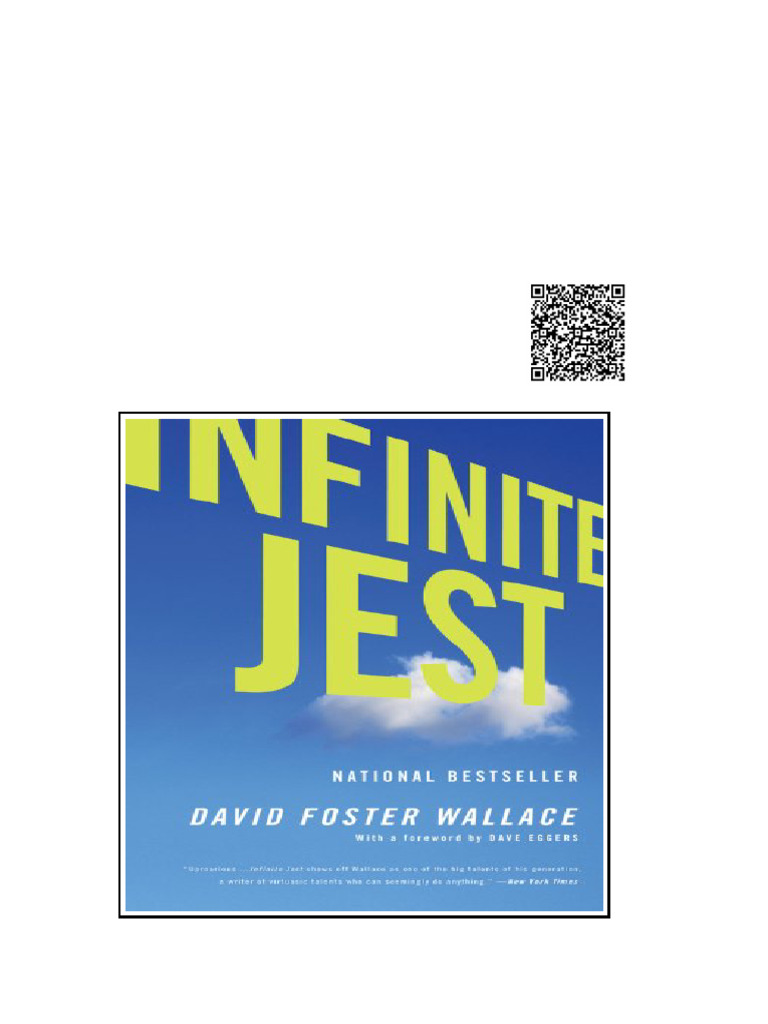 Infinite Jest 10 Anv Edition David Foster Wallace | PDF | Indemnity ...
