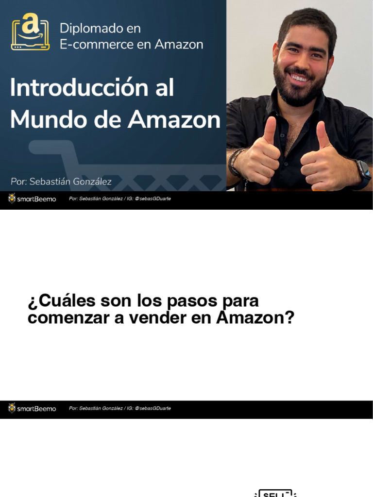 Modulo Los Pasos Para Comenzar a Vender en Amazon | PDF