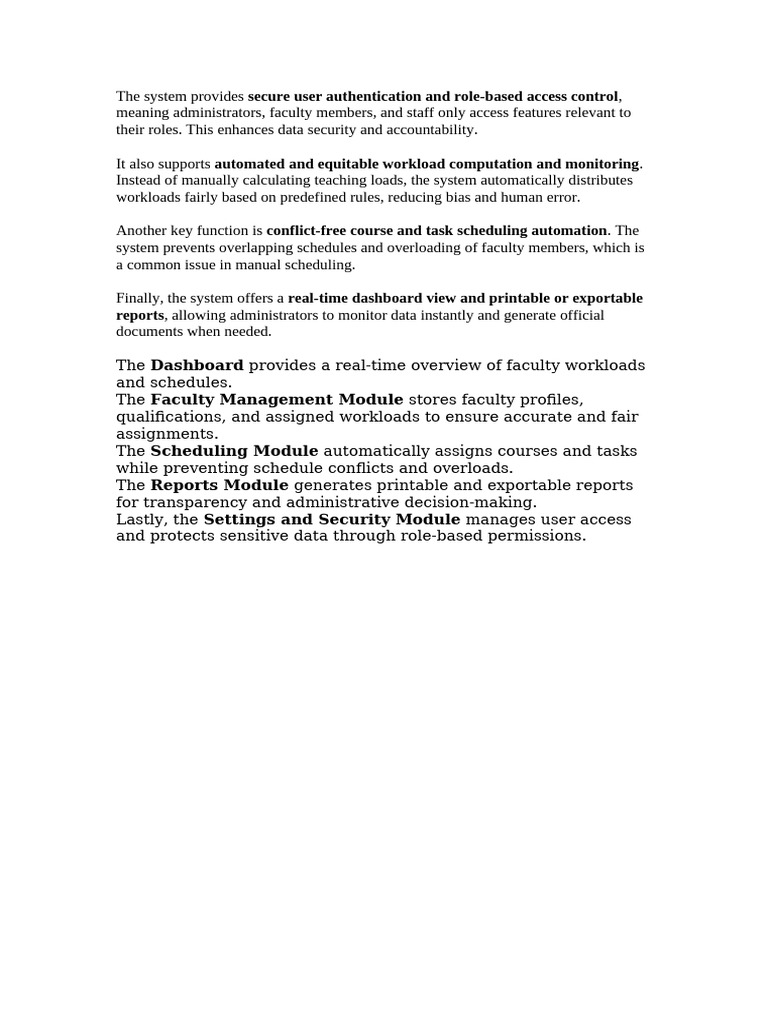 The System Provides Secure User Authentication And | PDF
