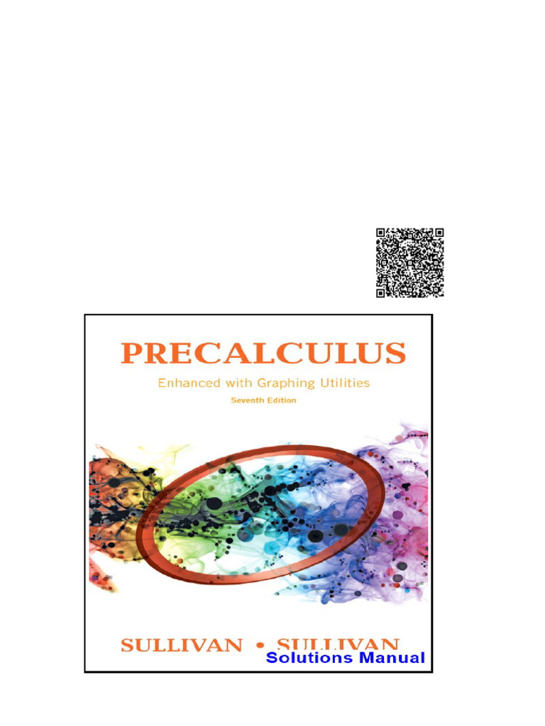 Precalculus Enhanced With Graphing Utilities 7th Edition Sullivan ...