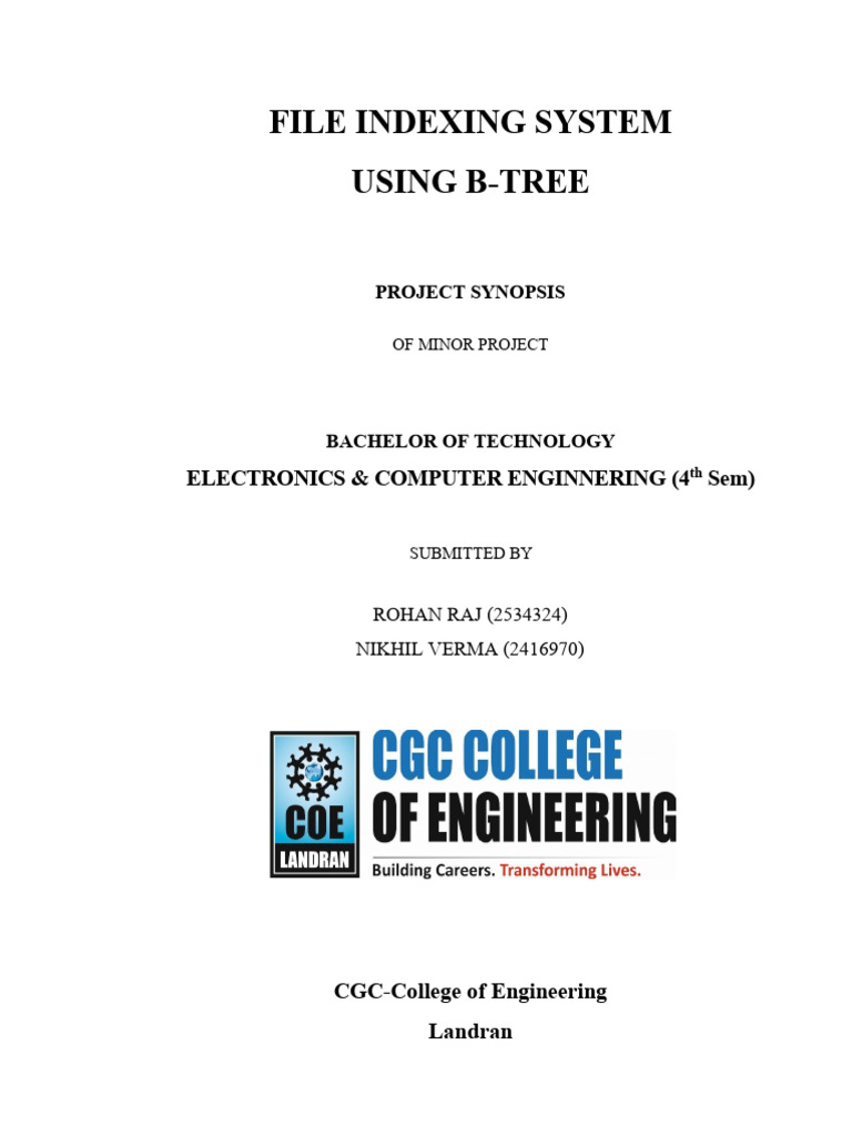 File Indexing System Using B_260216_001504 | PDF