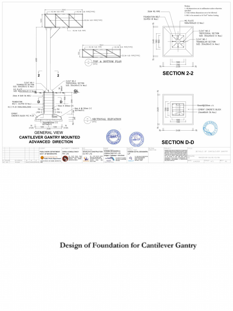 Cantilever Gantry | PDF | Mechanical Engineering