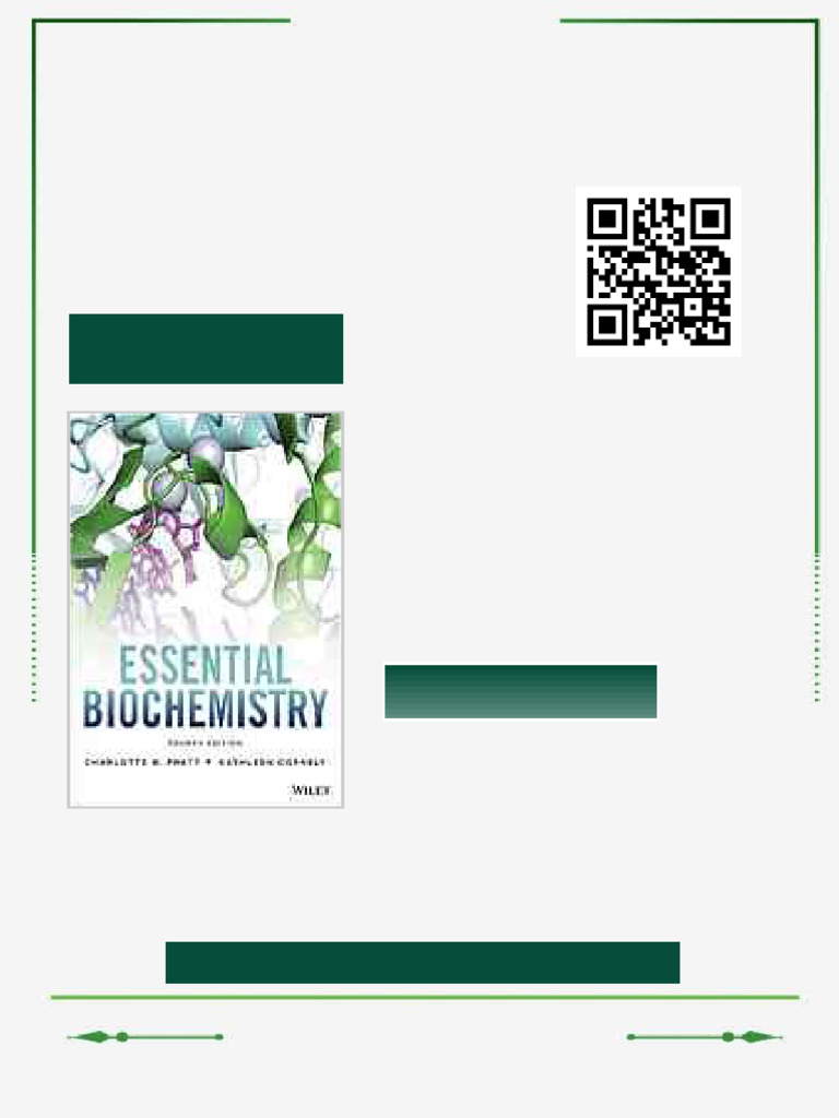 Essential Biochemistry Kathleen Cornely Ebook Editor-Approved Version ...