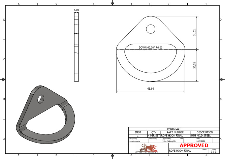 Rope Hook Final | PDF