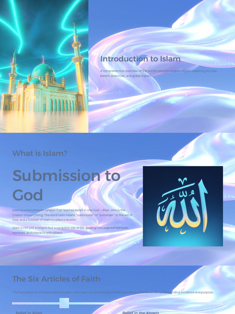 Introduction to Islam (1) | PDF | Monotheism | Allah