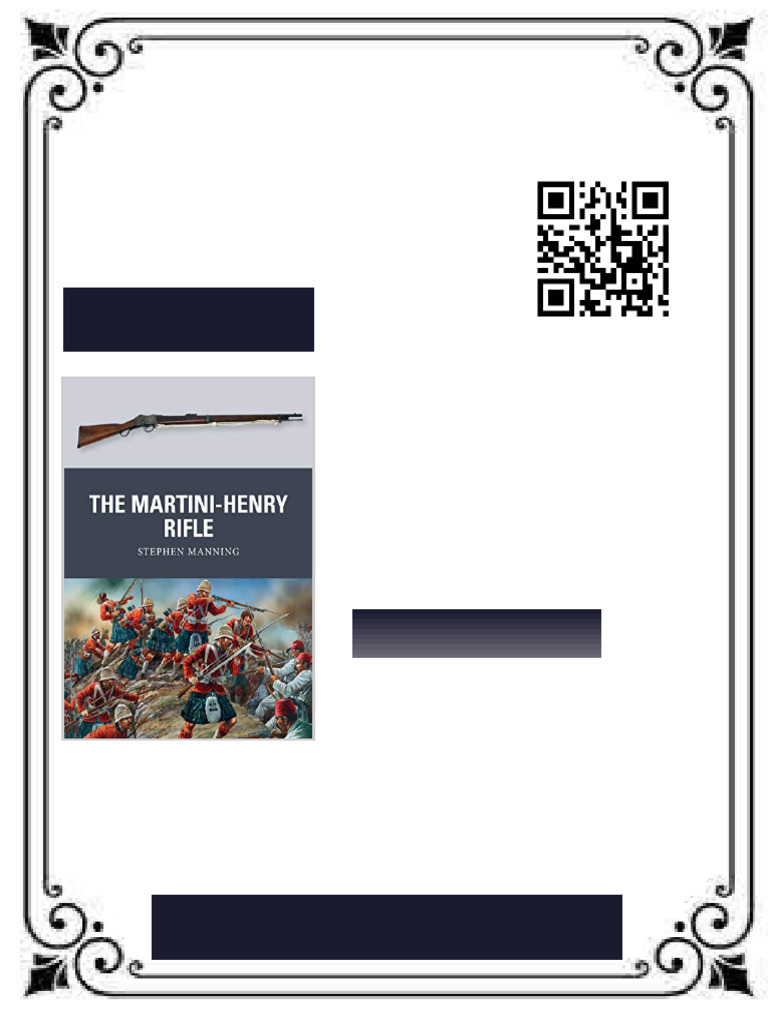 The Martini Henry Rifle Stephen Manning ebook testbank solutions full ...