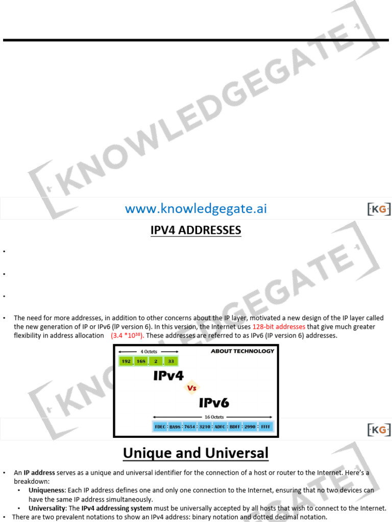 Classful Addr Casting | PDF | Ip Address | Multicast