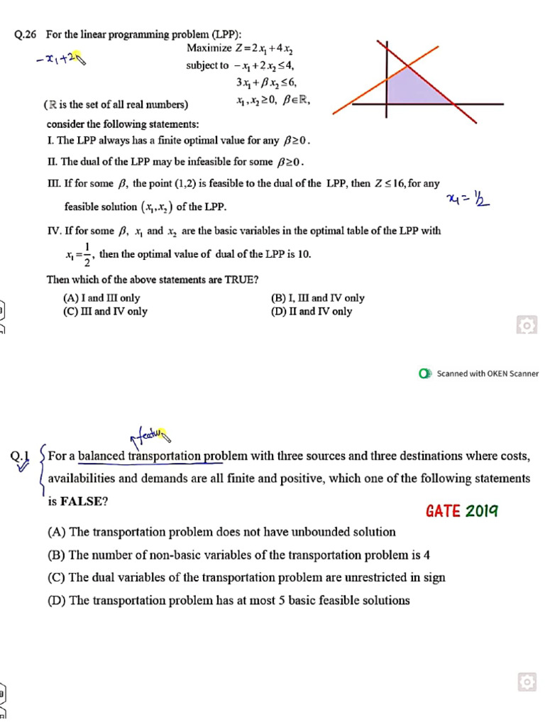 LPP Questions 2019 To 2013 | PDF