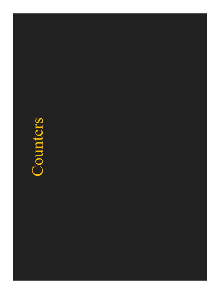 Counter | PDF