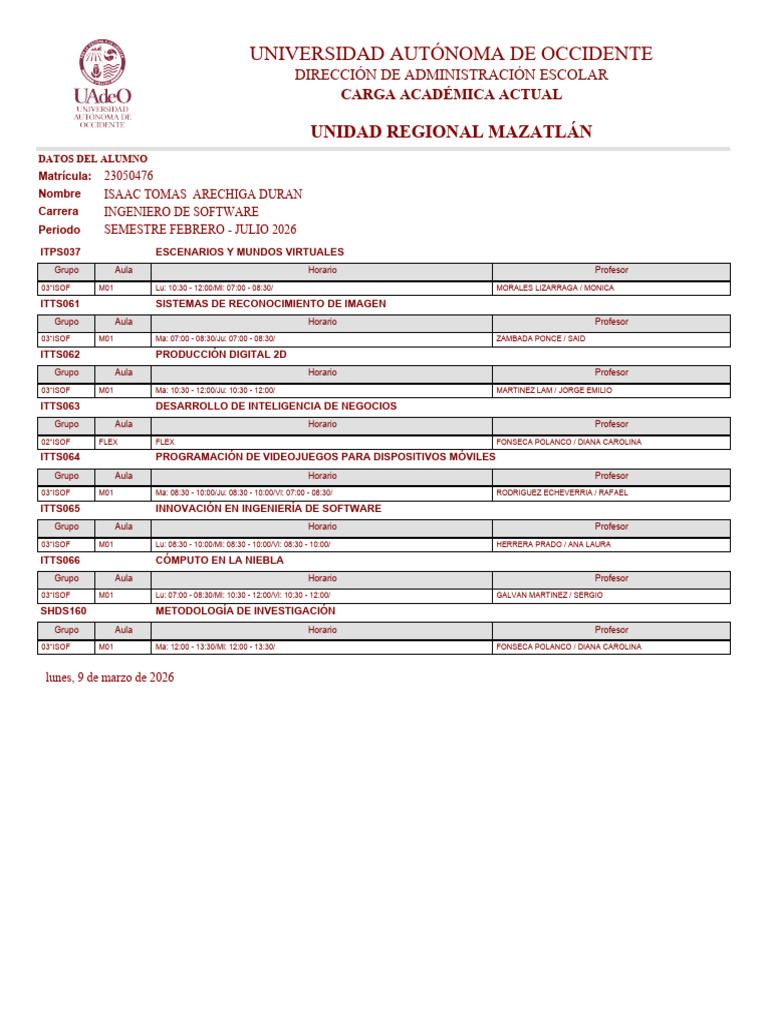 Car Ga Academic a 23050476 | PDF | Ingeniería de software | Ingeniería ...