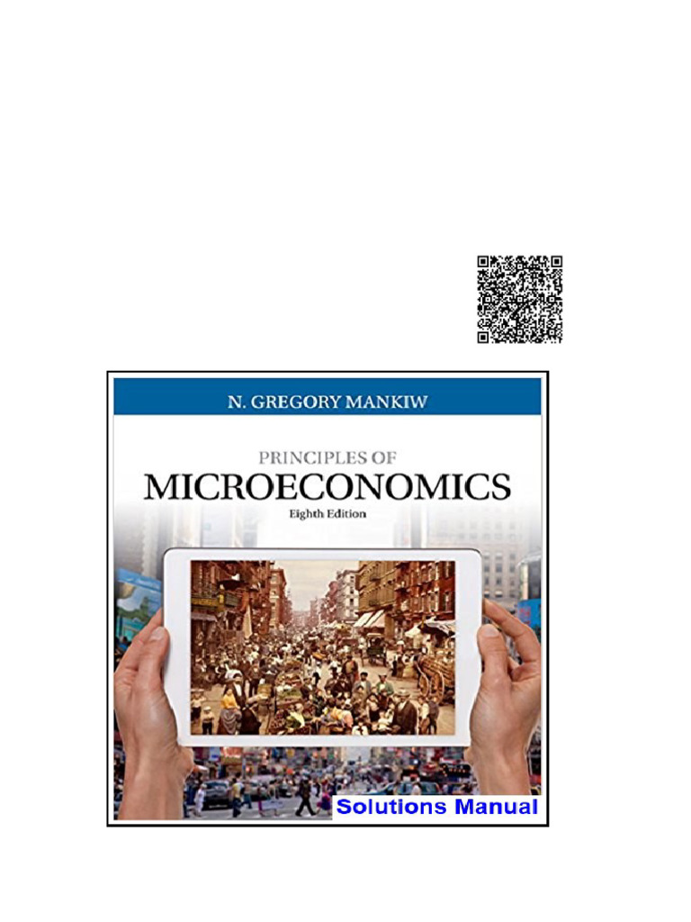 Principles of Microeconomics 8th Edition Mankiw Solutions Manual | PDF ...