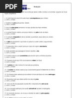 Novo Acordo Ortográfico - exercícios