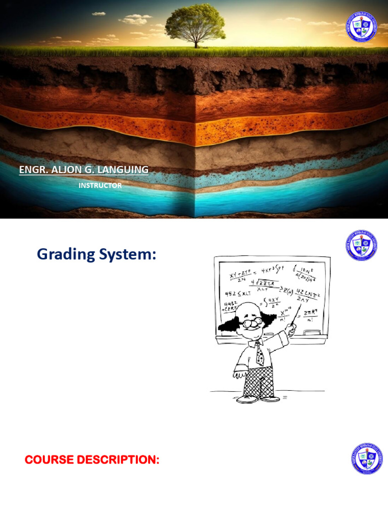 Grading System, Course Outline, Introduction | PDF | Soil Mechanics | Soil
