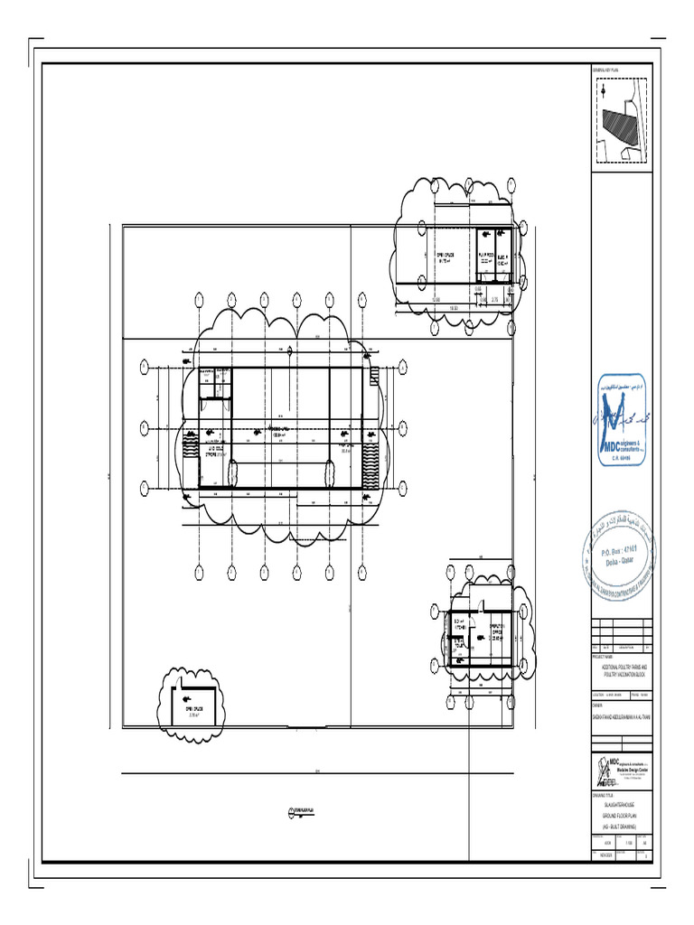 General Key Plan:: 22.22 M Pump Room 10.62 M Elec. R 61.78 M Open Space ...