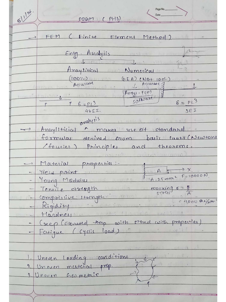 Class Notes | PDF