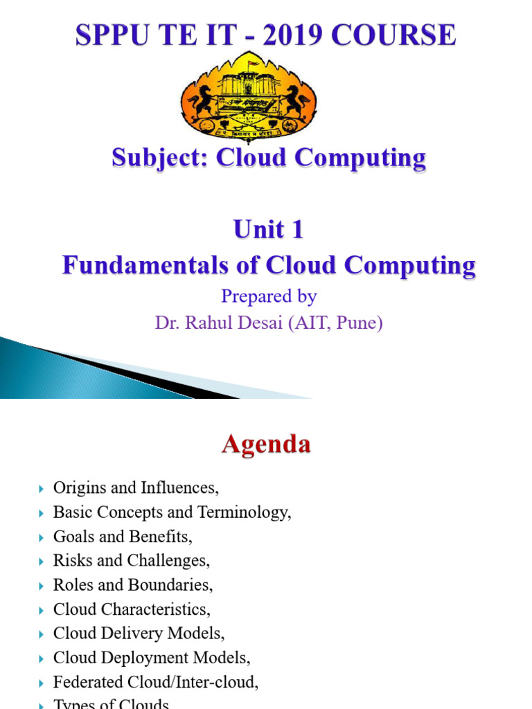 Cc_final - Unit 1 Short | PDF | Cloud Computing | Software As A Service
