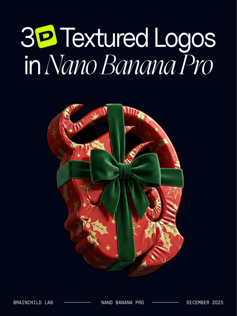 Turn Your Logo Into Textured 3D Objects in Nano Banana Pro | PDF