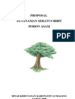 PROPosal Penanaman 100 Boibit Pohon Asam