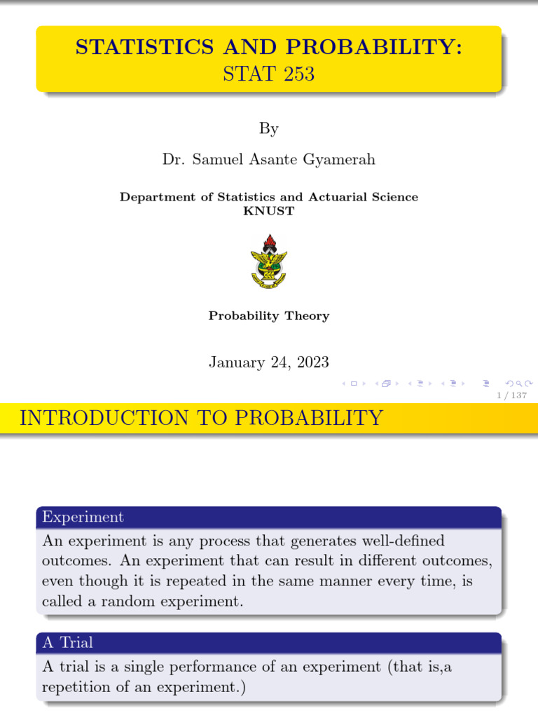 Unit 3 | PDF | Probability Distribution | Random Variable