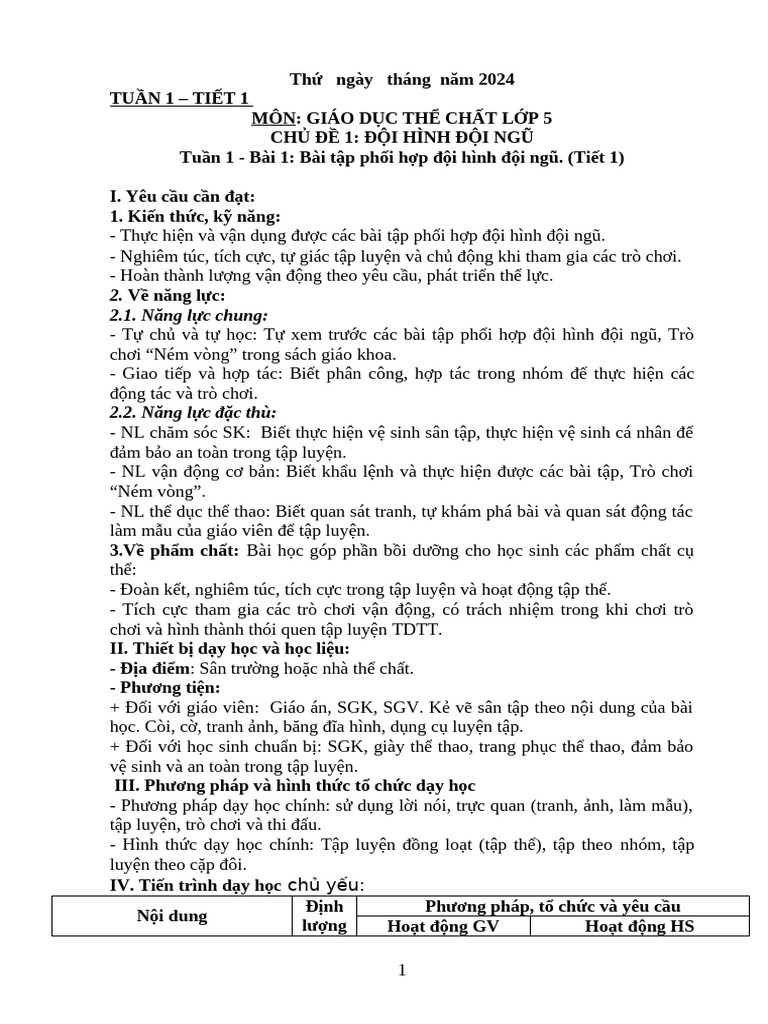 Ga TD5, KNTT | PDF
