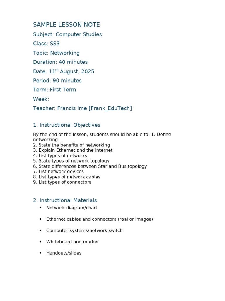 SS3 - Computer - Studies - 2026 | PDF | World Wide Web | Internet & Web