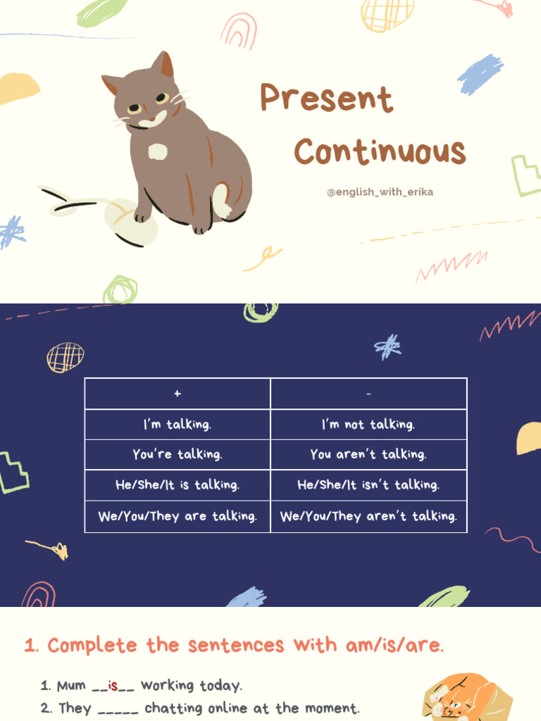 Pres.cont.Kids | PDF