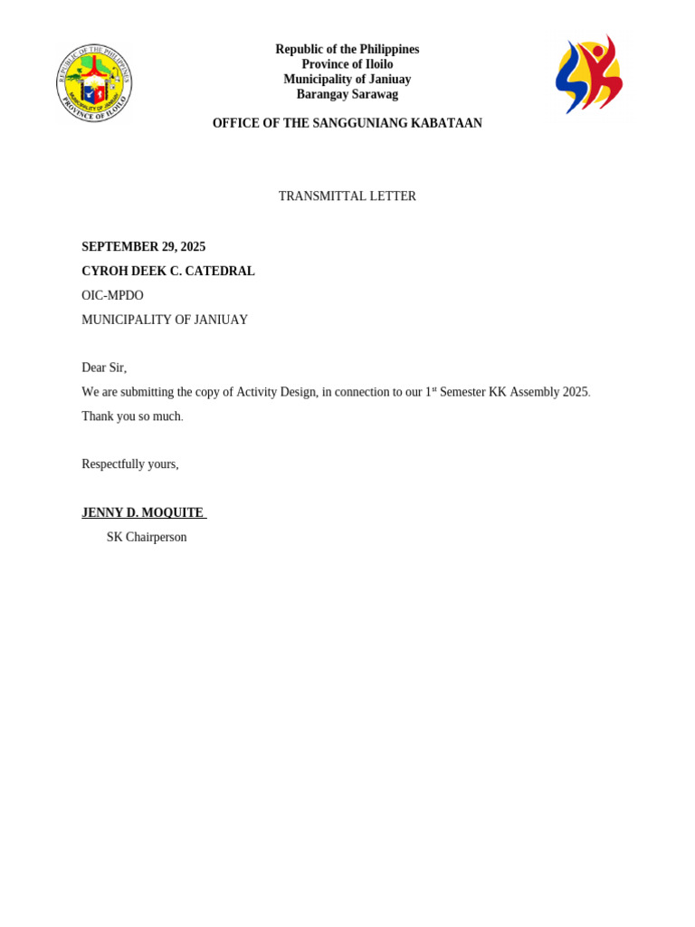1st KK Assembly 2025 | PDF | Government