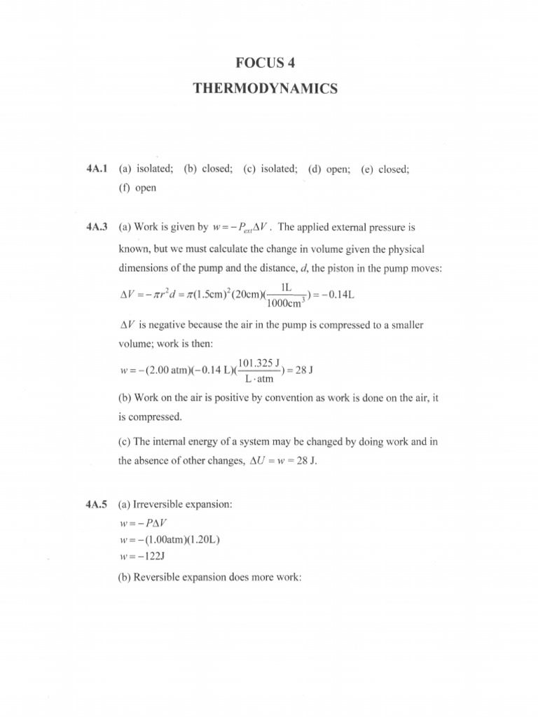 Thermodynamics | PDF