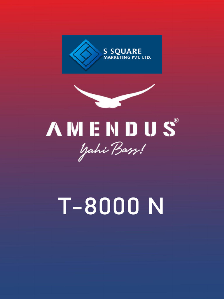 Amendus Core T-8000 N | PDF
