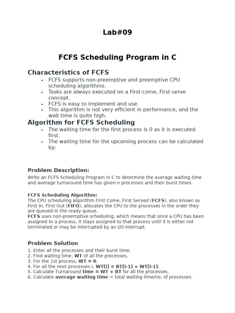 lab08 | PDF | Scheduling (Computing) | Computer Science