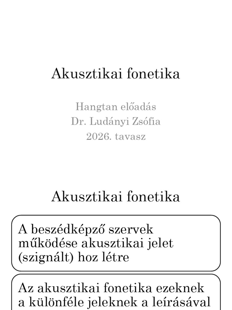 04 Akusztika | PDF
