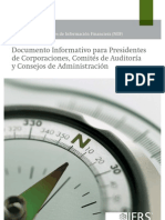 Documento Informativo para Presidentes de Corporaciones, Comités de Auditoría y Consejos de Administración