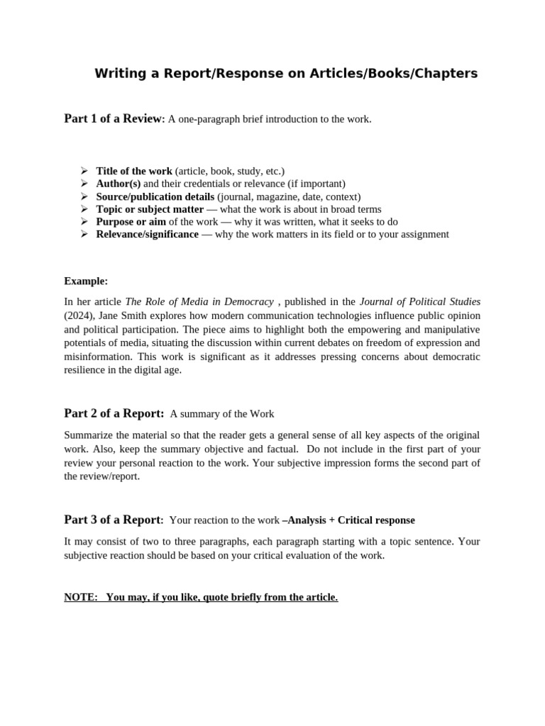 Critical Response Inferential Thesis Report Writing | PDF | Evidence ...