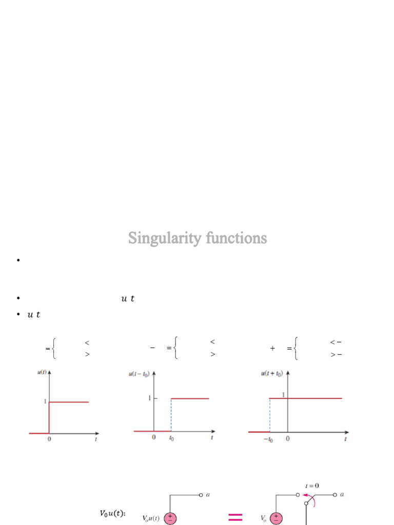 StepResponse - RC and RL | PDF | Electrical Network | Capacitor