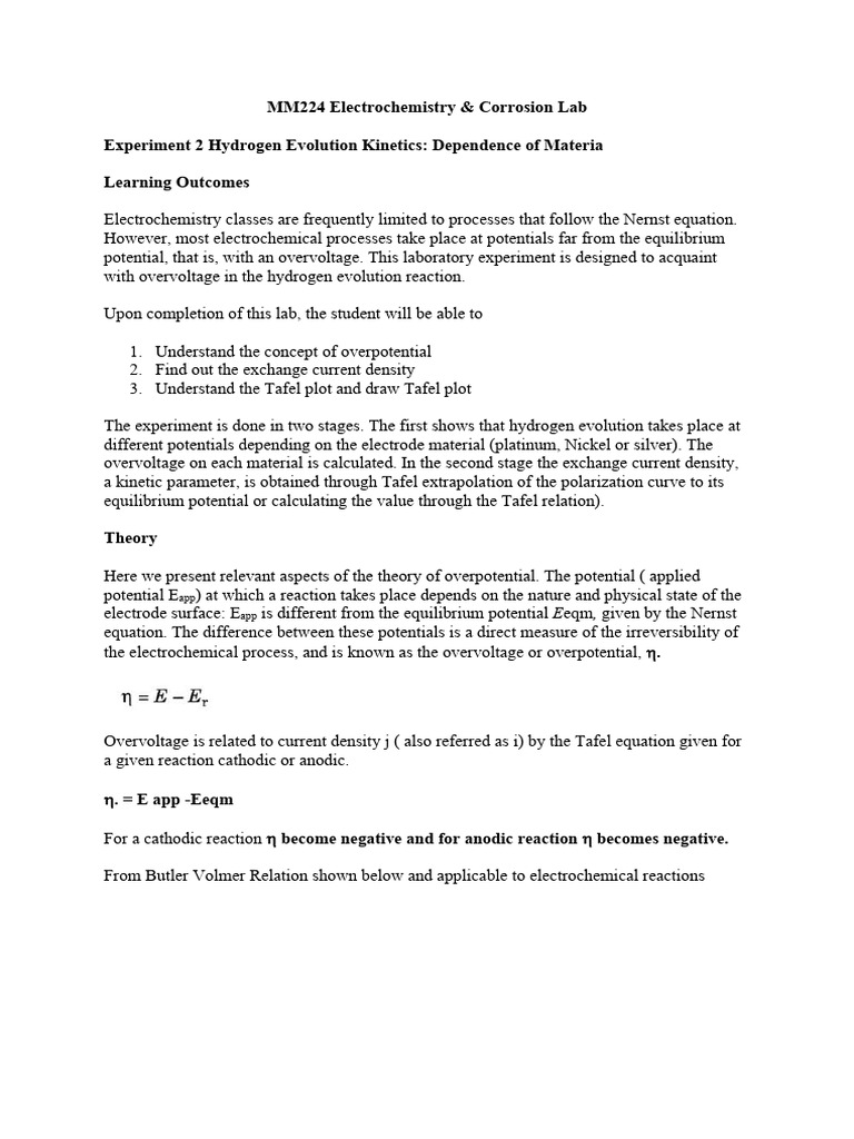 Experiment No 3 Handout | PDF