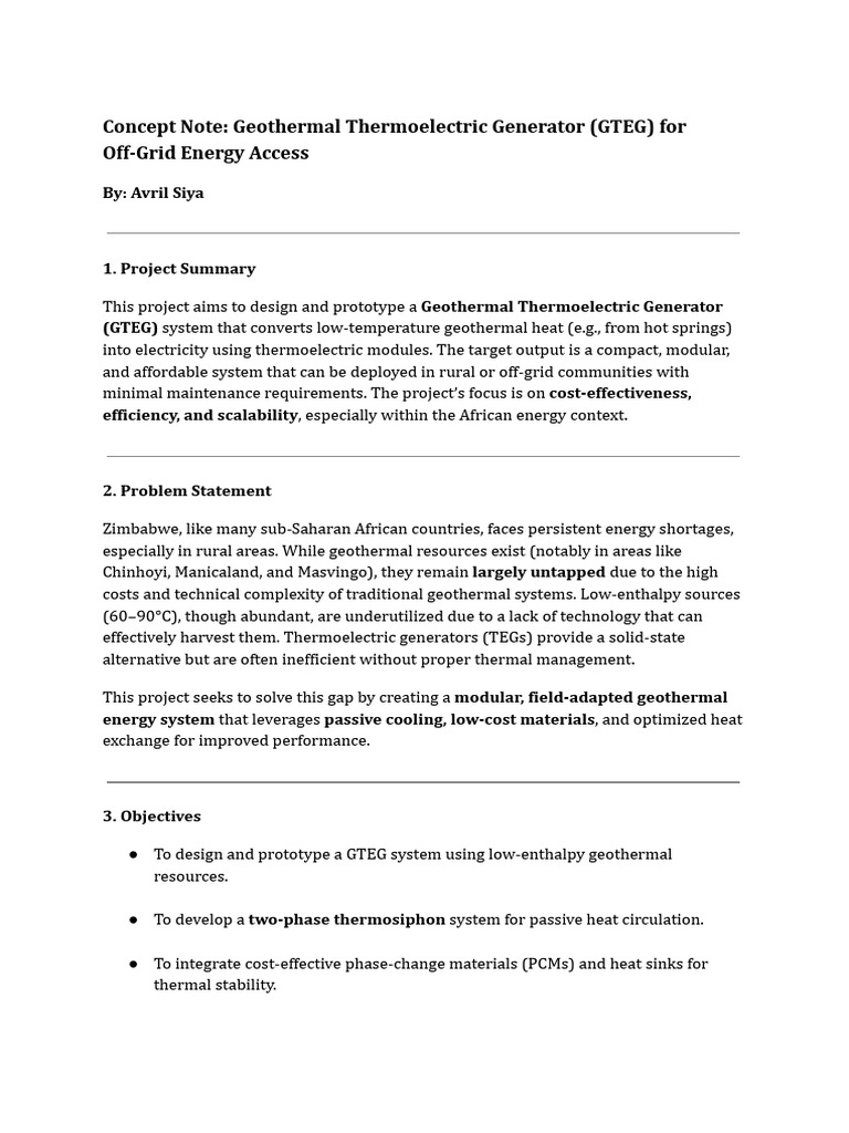Concept Note_ Geothermal Thermoelectric Generator (GTEG) for Off-Grid ...