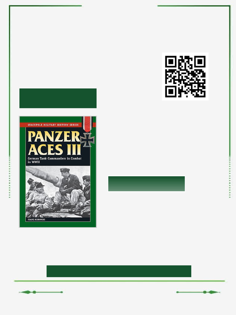 Panzer Aces V 3 Kurowski Franz Ebook On-Demand Download | PDF