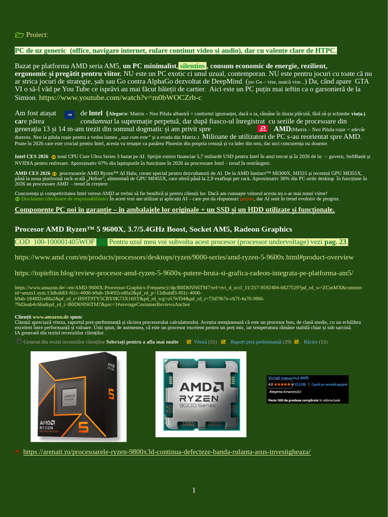 PC AMD 5 HTPC | PDF