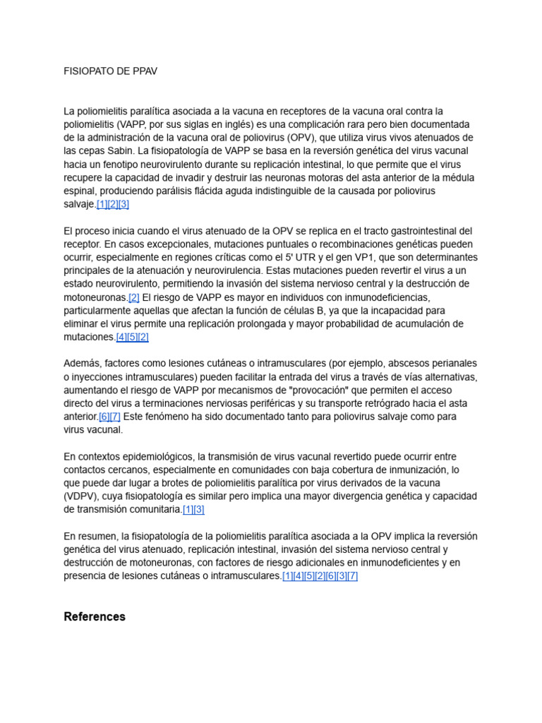 Fisiopato de Ppav | PDF | Biotecnología | Ciencias de la vida