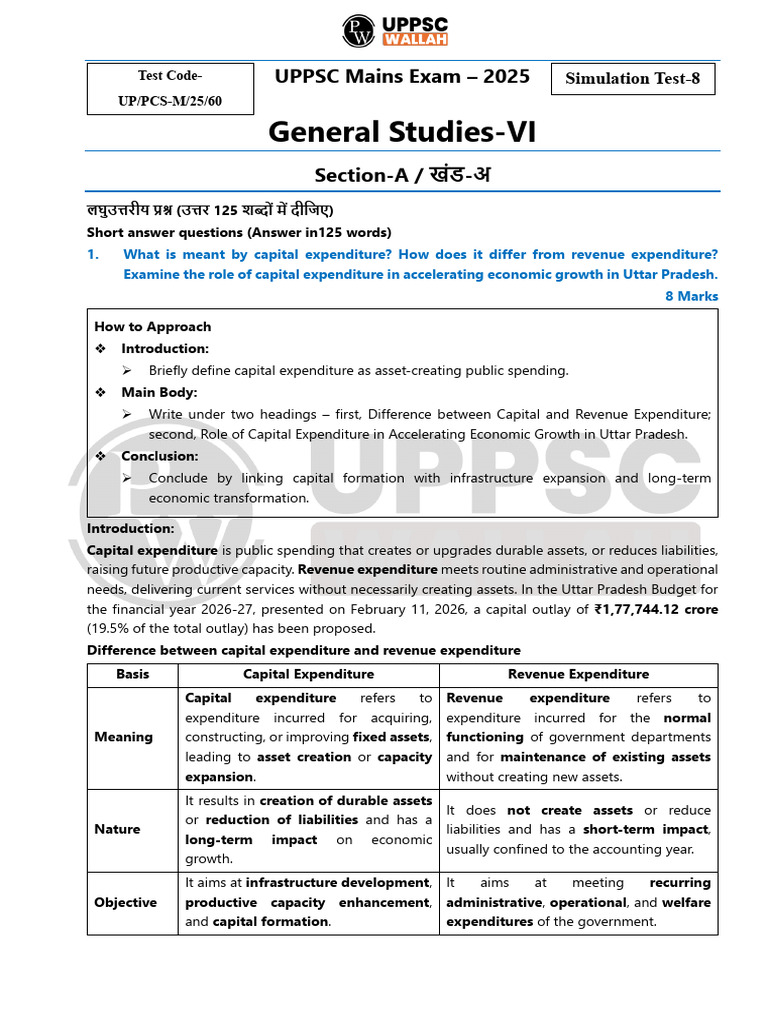 Simulation Test 08 Model Answer (English) | PDF | Public Transport ...